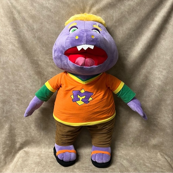 Chuck E Cheese Mr. Munch Plush Stuffed Animal Doll Jumbo 28" Toy - Picture 5 of 7
